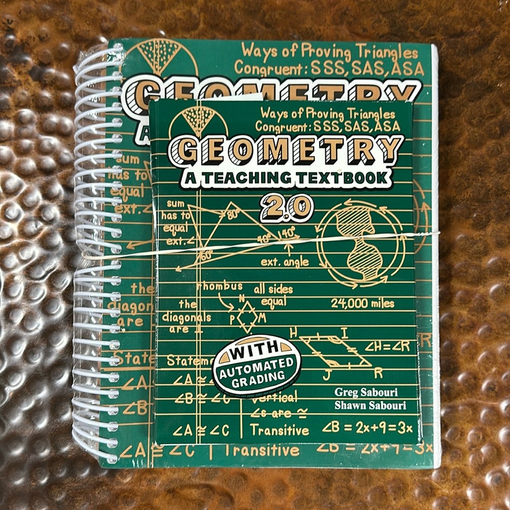 Teaching Textbooks Geometry set